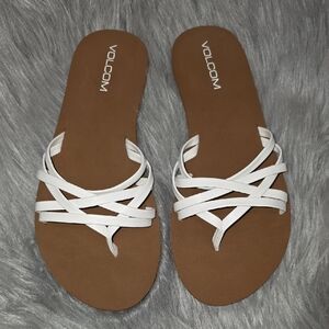 Volcom Women's White Sandals